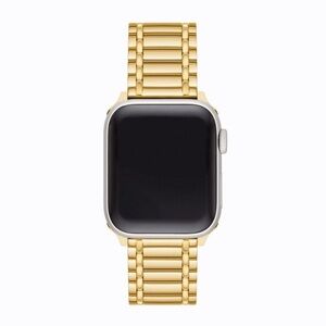 Tory Burch Gold Stainless Steel Apple Watch Band
